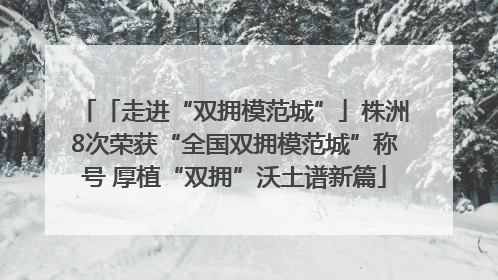 「走进“双拥模范城”」株洲8次荣获“全国双拥模范城”称号 厚植“双拥”沃土谱新篇