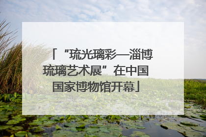 “琉光璃彩—淄博琉璃艺术展”在中国国家博物馆开幕