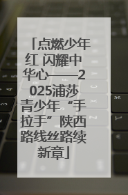 点燃少年红 闪耀中华心——2025浦莎青少年“手拉手”陕西路线丝路续新章