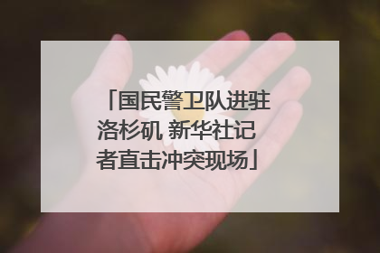 国民警卫队进驻洛杉矶 新华社记者直击冲突现场