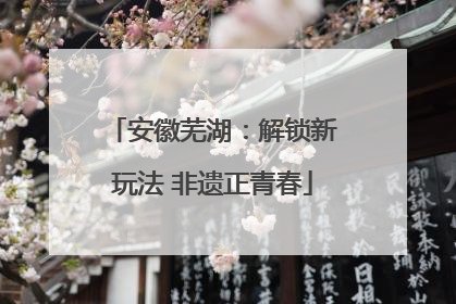 安徽芜湖：解锁新玩法 非遗正青春