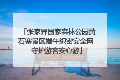 张家界国家森林公园黄石寨景区端午织密安全网 守护游客安心游
