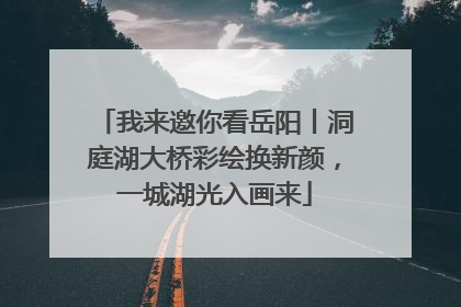 我来邀你看岳阳丨洞庭湖大桥彩绘换新颜，一城湖光入画来