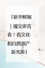 新华鲜报｜瑰宝更青春！看文化和自然遗产新光彩