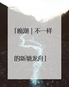 晚潮｜不一样的新塘龙舟