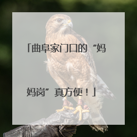 曲阜家门口的“妈妈岗”真方便！
