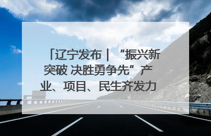 辽宁发布｜“振兴新突破 决胜勇争先”产业、项目、民生齐发力 葫芦岛按下决胜之年“加速键”