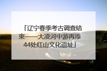 辽宁春季考古调查结束——大凌河中游再添44处红山文化遗址